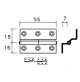 HINGES - 35x55 MM - S456555 - Sumar